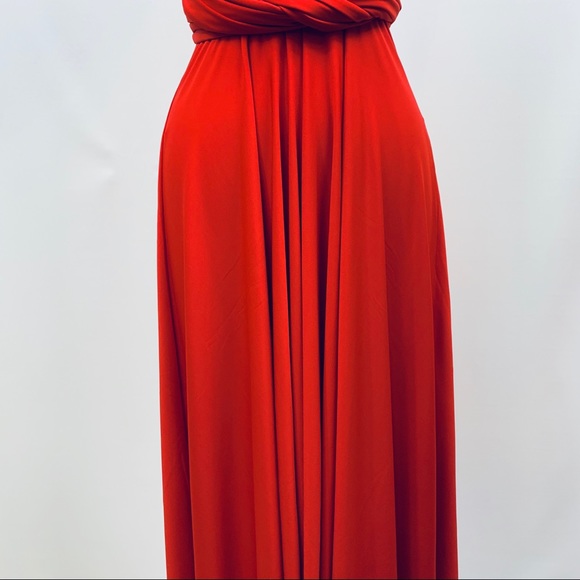 Victoria’s Secret Moda International Convertible Infinity Backless Deep V Dress - Picture 5 of 13